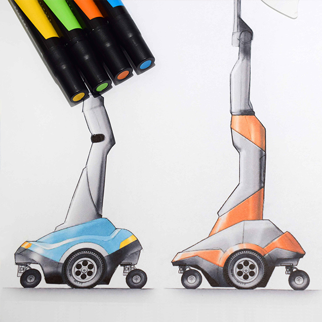 Industrial Design Drawings for Startups